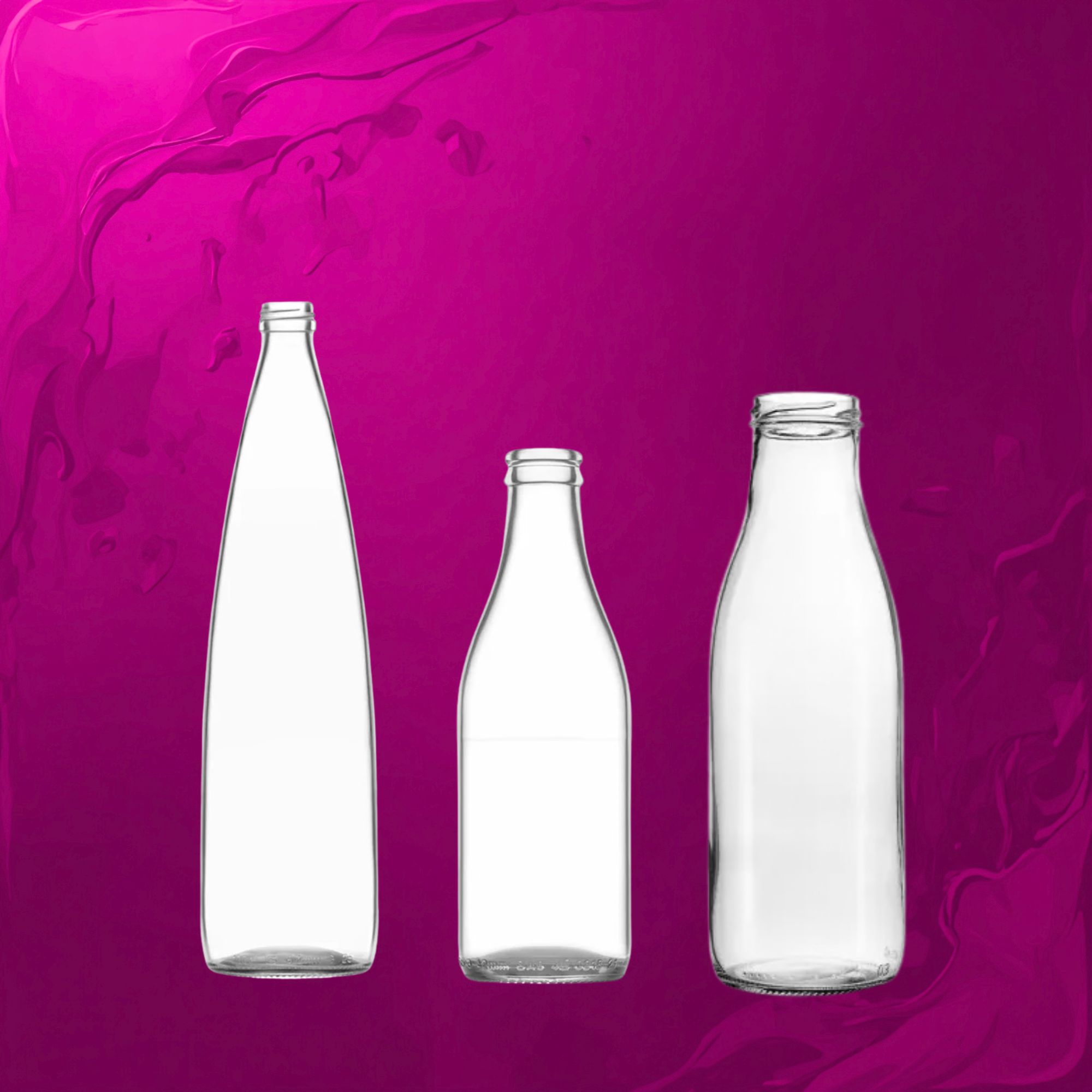 Modèles de bouteilles de jus de fruits